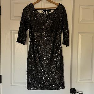 ALBERTO MAKALI sequin party dress